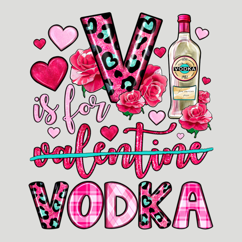 V Is For Vodka Zipper Hoodie by OliviaCreatesArt | Teevron