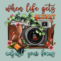 When Life Gets Blurry Adjust Your Focus Vintage Camera Premium Sweatshirt | Teevron