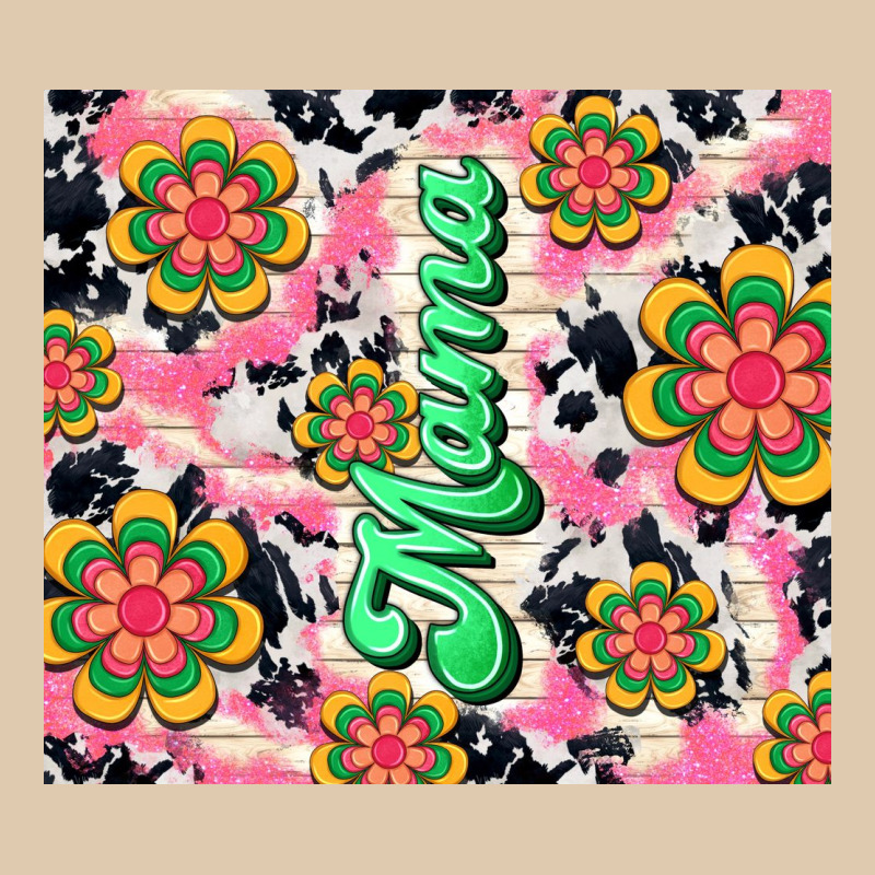 Mama With Hippie Daisies Heavyweight Sweatshirt by TumblerDesignByShophia | Teevron