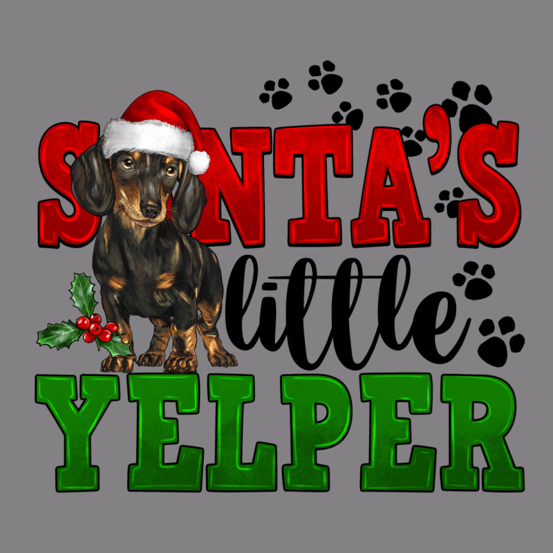 Santa's Little Yelper Heavyweight Hoodie by FaDigitalArtStudio | Teevron