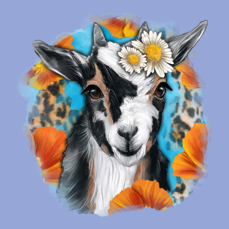 Daisy Goat With Background Classic Tee by RanaPortraitStore | Teevron