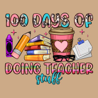 100 Days Of Doing Teacher Stuff Vintage Hoodie | Teevron