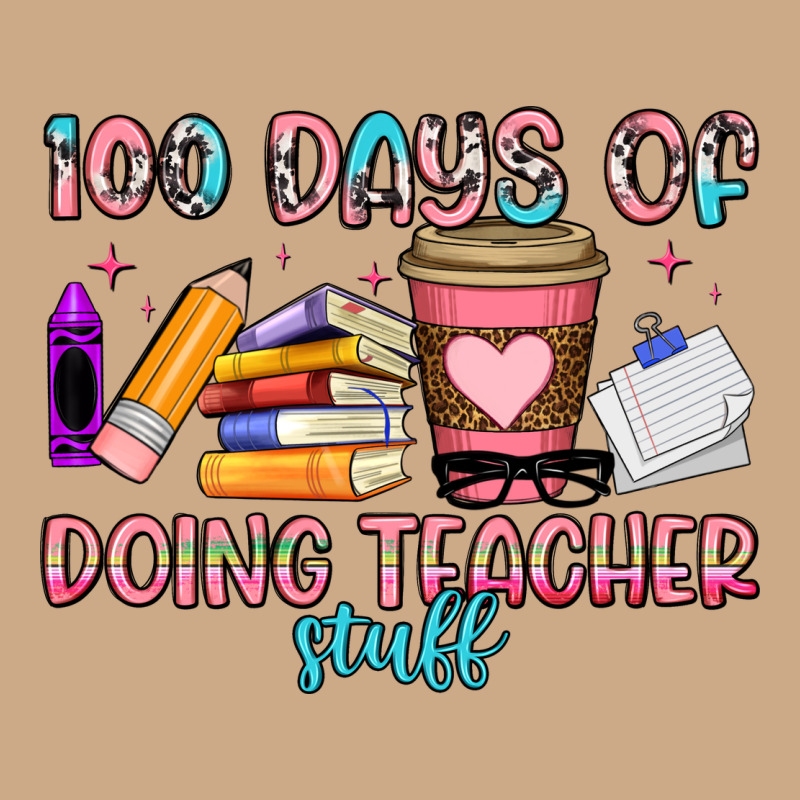 100 Days Of Doing Teacher Stuff Vintage Hoodie by Artiststas | Teevron