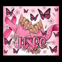Breast Cancer Nails Hope Heavy Core Tee | Teevron
