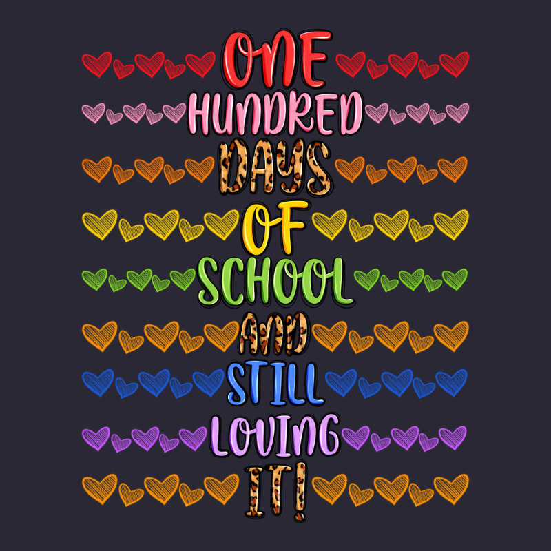 One Hundred Days Of School And Still Loving It! Vintage Tee by Artiststas | Teevron