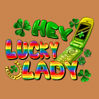 Hey Lucky Lady Flip Phone Heavyweight Hoodie | Teevron