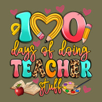 100 Days Of Doing Teacher Stuff Vintage Hoodie | Teevron