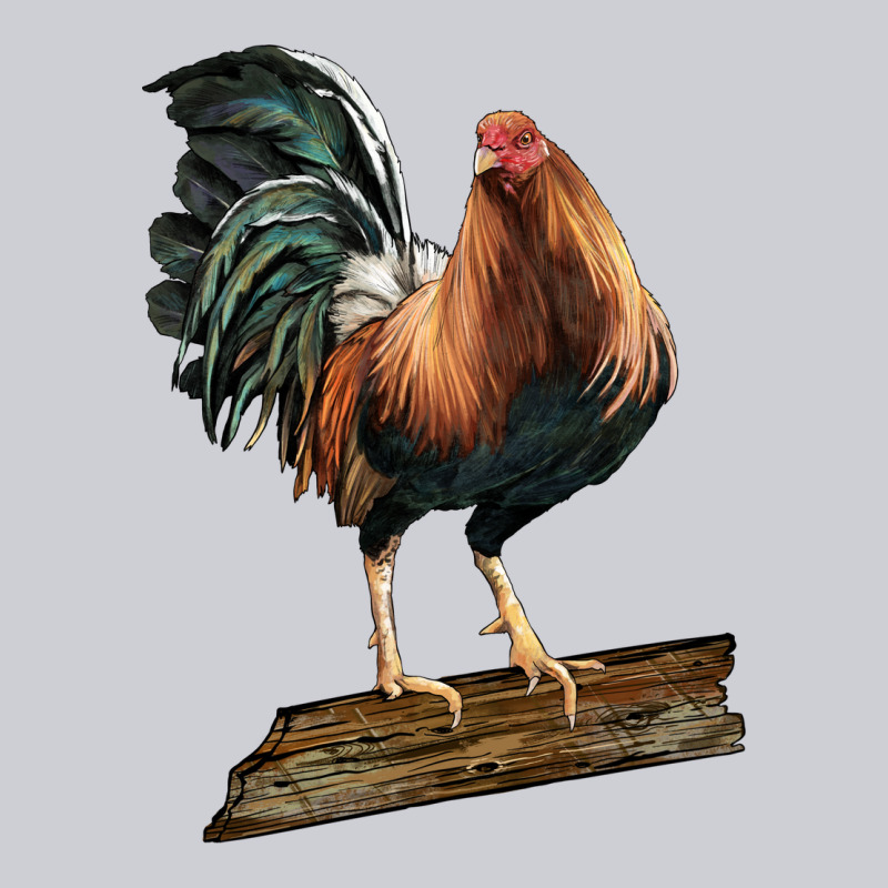 American Game Rooster Standing Urban Hoodie by LillyAllenDesigns | Teevron