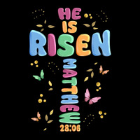He Is Risen Cross Premium Tee | Teevron