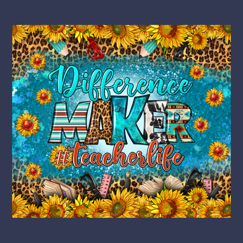 Difference Maker Teacher Life Tumbler Heavyweight Hoodie by BundleAndBundleShop | Teevron