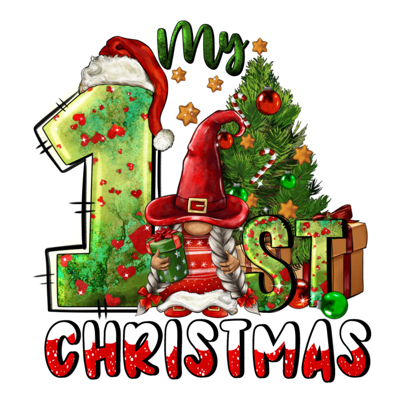 First Christmas Heavyweight Hoodie by FaDigitalArtStudio | Teevron