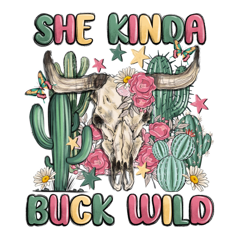 She Kinda Buck Wild Premium Tee by MaliasSmallBusiness | Teevron