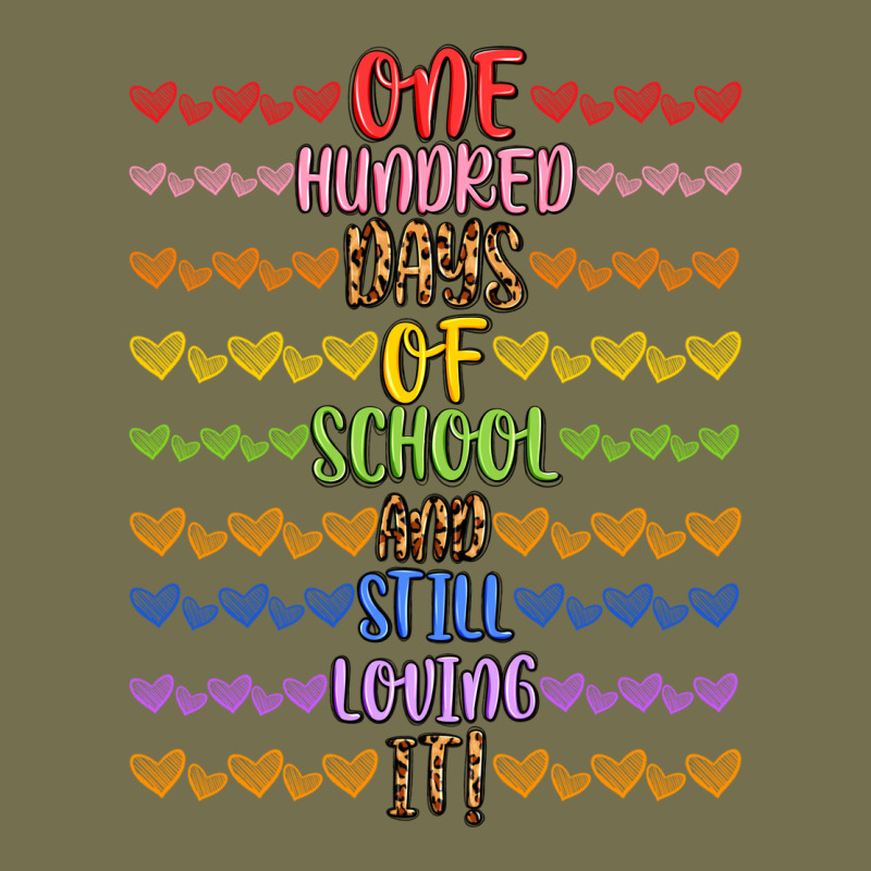 One Hundred Days Of School And Still Loving It! Vintage Hoodie by Artiststas | Teevron