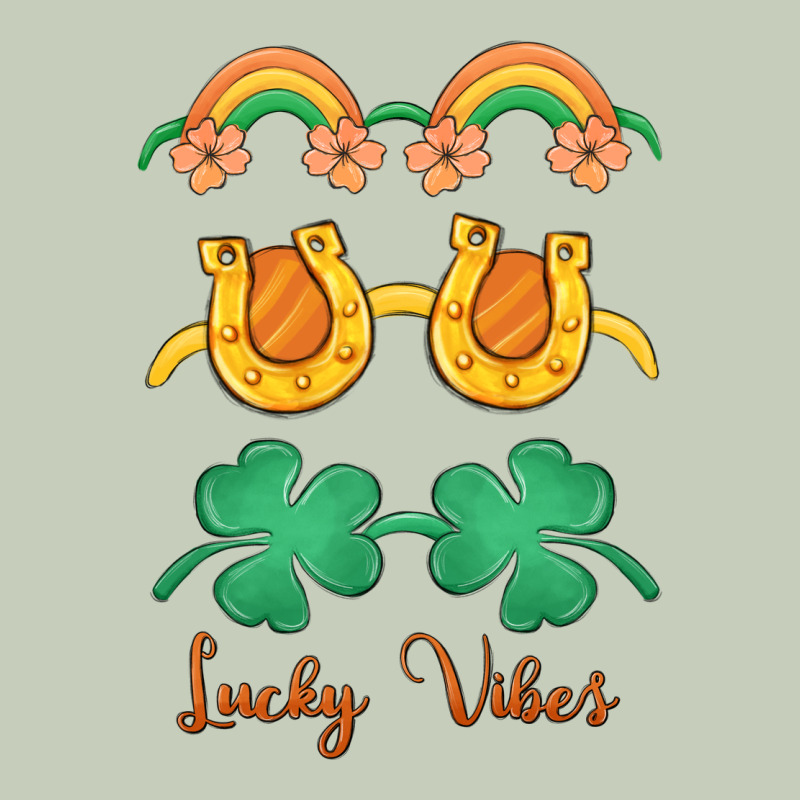 Lucky Vibes St. Patrick's Day Ladies Tee by MaliasSmallBusiness | Teevron