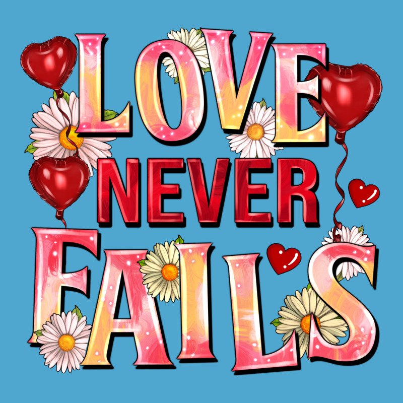Love Never Fails Premium Hoodie by FaDigitalArtStudio | Teevron