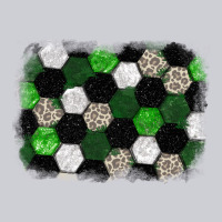 Soccer Leopard Glitter Background Heavyweight Sweatshirt | Teevron