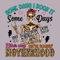 Some Days I Rock It Some Days It Rocks Me Either W Vintage Tee | Teevron