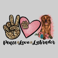 Peace Love Labrador Premium Tee | Teevron