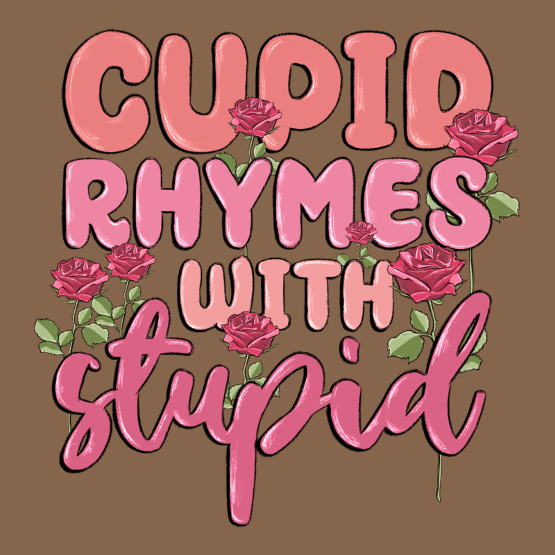 Cupid Rhymes With Stupid Premium Tee by MaliasSmallBusiness | Teevron