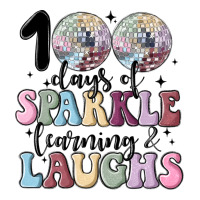 100 days of sparkle learning and laugh faux sequin | Teevron