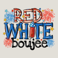 Red White Boujee Heavy Core Tee | Teevron