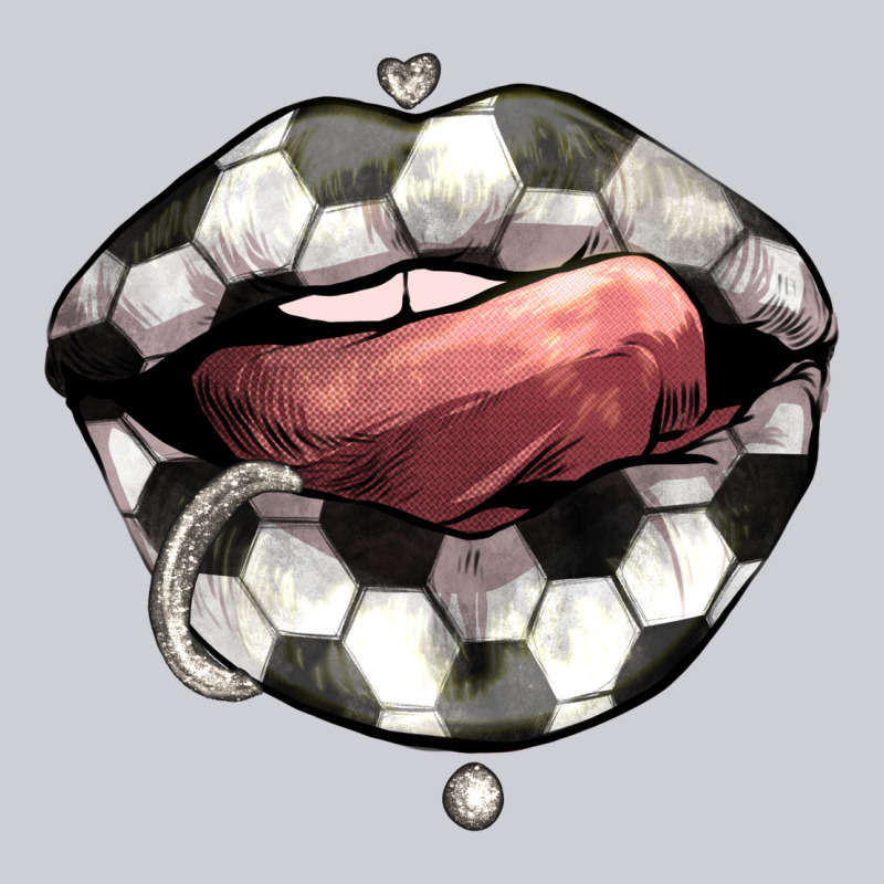 Soccer Lips Heavyweight Sweatshirt by HowdyJamesFarm | Teevron