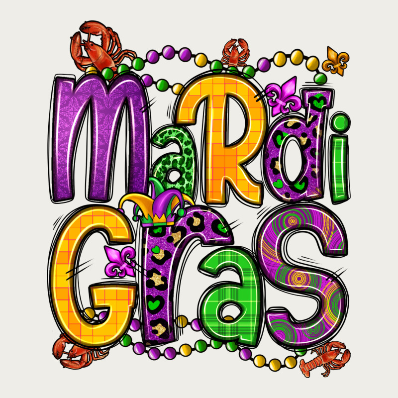 Mardi Gras Zipper Hoodie by OliviaCreatesArt | Teevron
