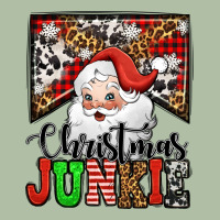 Christmas Junkie Santa Claus Urban Heavy Tee | Teevron