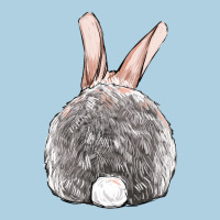 Easter Bunny Back View Premium Hoodie | Teevron