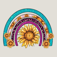 Rainbow Sunflower Heavy Core Tee | Teevron