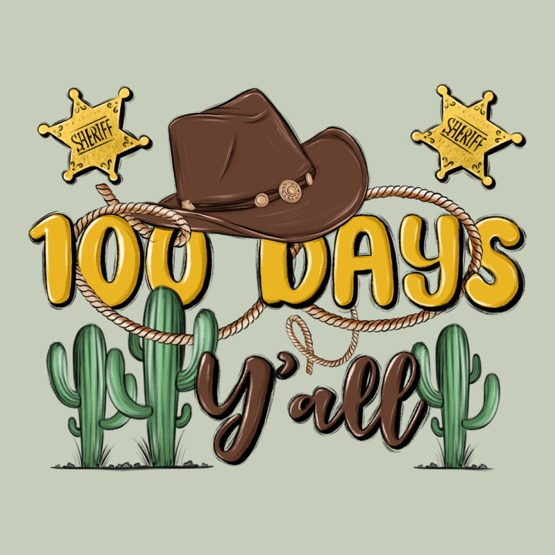 100 Days Y'all Ladies Tee by MaliasSmallBusiness | Teevron