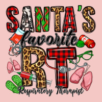 Santa's Favorite Rt Respiratory Therapist Urban Heavy Tee | Teevron
