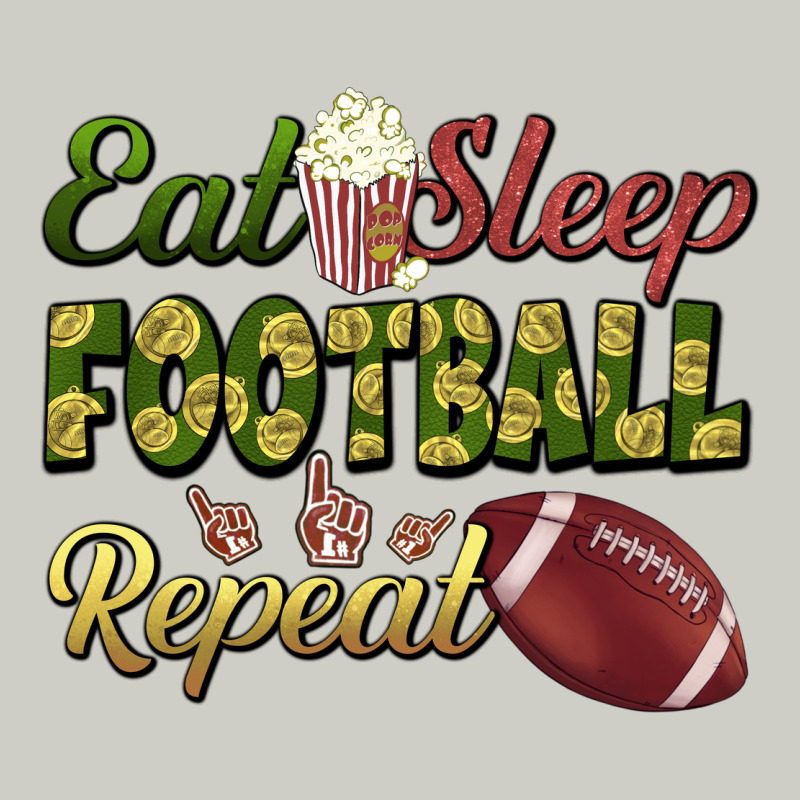 Eat Sleep Football Repeat Heavyweight Hoodie by BundleAndBundleShop | Teevron