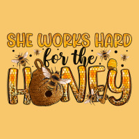 She Works Hard For The Honey Vintage Hoodie | Teevron