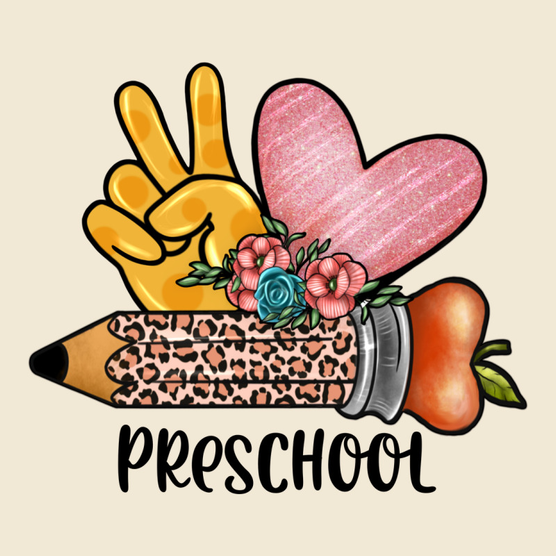 Peace Love Preschool Premium Tee by JahusDesignShop | Teevron
