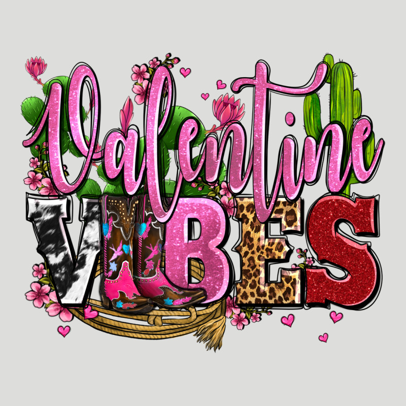 Valentine Vibes With Cowgirl Boots Olivia Zipper Hoodie by OliviaCreatesArt | Teevron