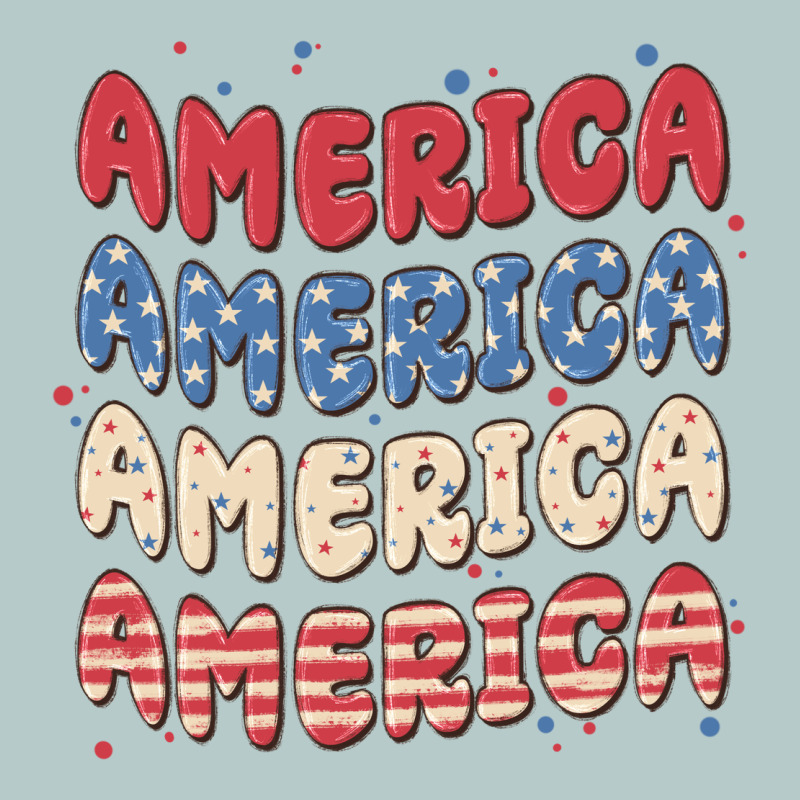 America Heavy Core Tee by MaliasSmallBusiness | Teevron