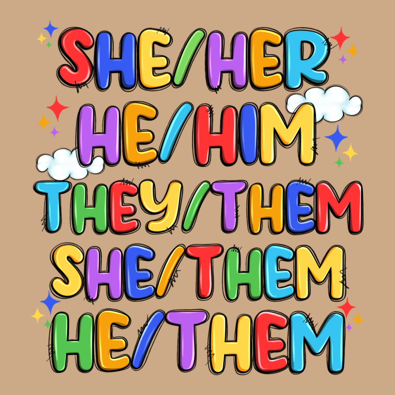 Pride Pronouns Vintage Hoodie by Artiststas | Teevron
