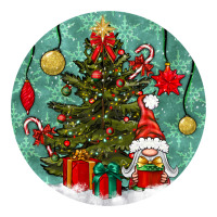 christmas tree and gnome | Teevron