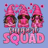Breast Cancer Afro Gnomies Support Squad Long Sleeve Tee | Teevron