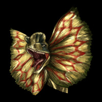 Dilophosaurus Face Urban Hoodie | Teevron