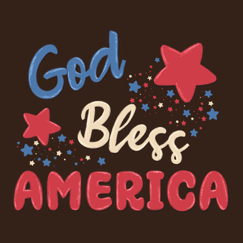God Bless America Heavy Core Tee by MaliasSmallBusiness | Teevron