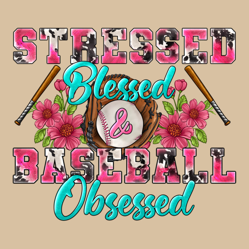 Stressed Blessed & Baseball Obsessed Heavyweight Hoodie by BundleAndBundleShop | Teevron