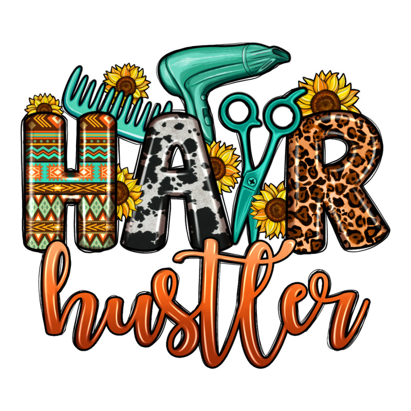 Hair Hustler Zipper Hoodie by OliviaCreatesArt | Teevron