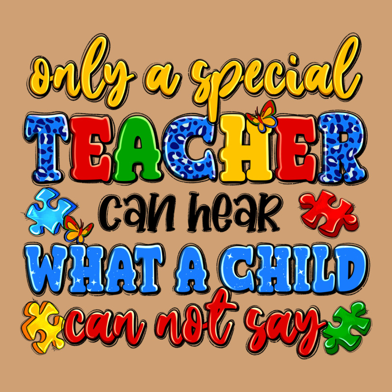 Only A Special Teacher Can Hear What A Child Can N Vintage Tee by Artiststas | Teevron