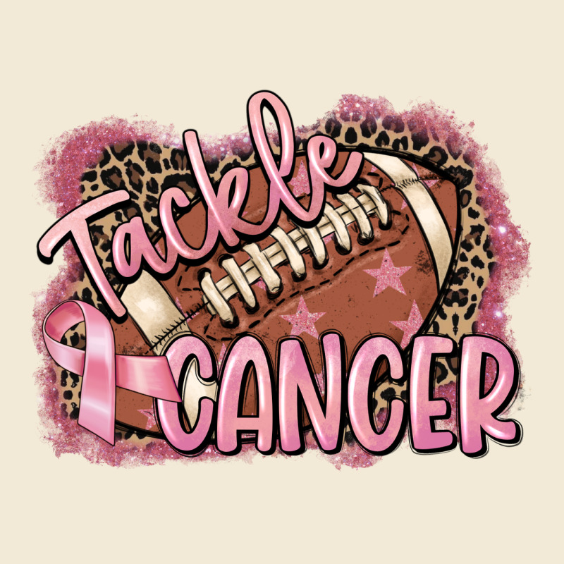 Tackle Cancer Football Premium Hoodie by FaDigitalArtStudio | Teevron