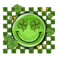 Checkered St. Patrick's Day Premium Tee | Teevron