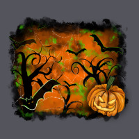 Halloween Backround Vintage Hoodie | Teevron