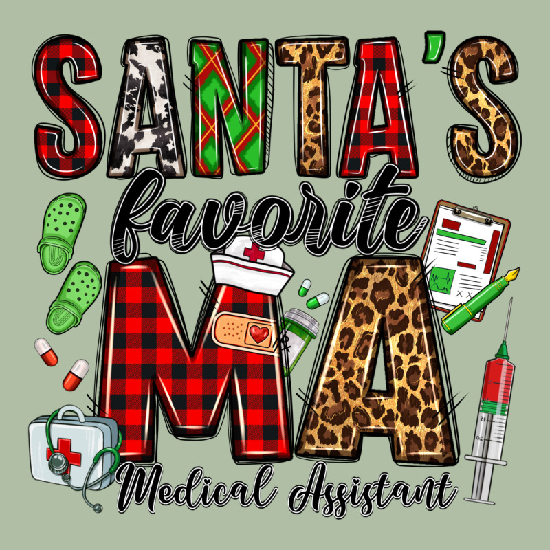 Santa's Favorite Ma Medical Assistant Urban Heavy Tee by Jasminsmagicworld | Teevron