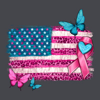 American Flag Breast Cancer With Ribbon Long Sleeve Tee | Teevron